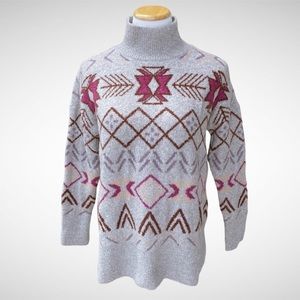 Lou & Grey Heavy Mockneck Long-Sleeve Sweater